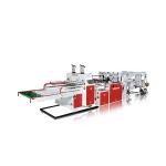 Fully Automatic T-Shirt Bag Making Machine (4 Lines) — HM-V4A Series